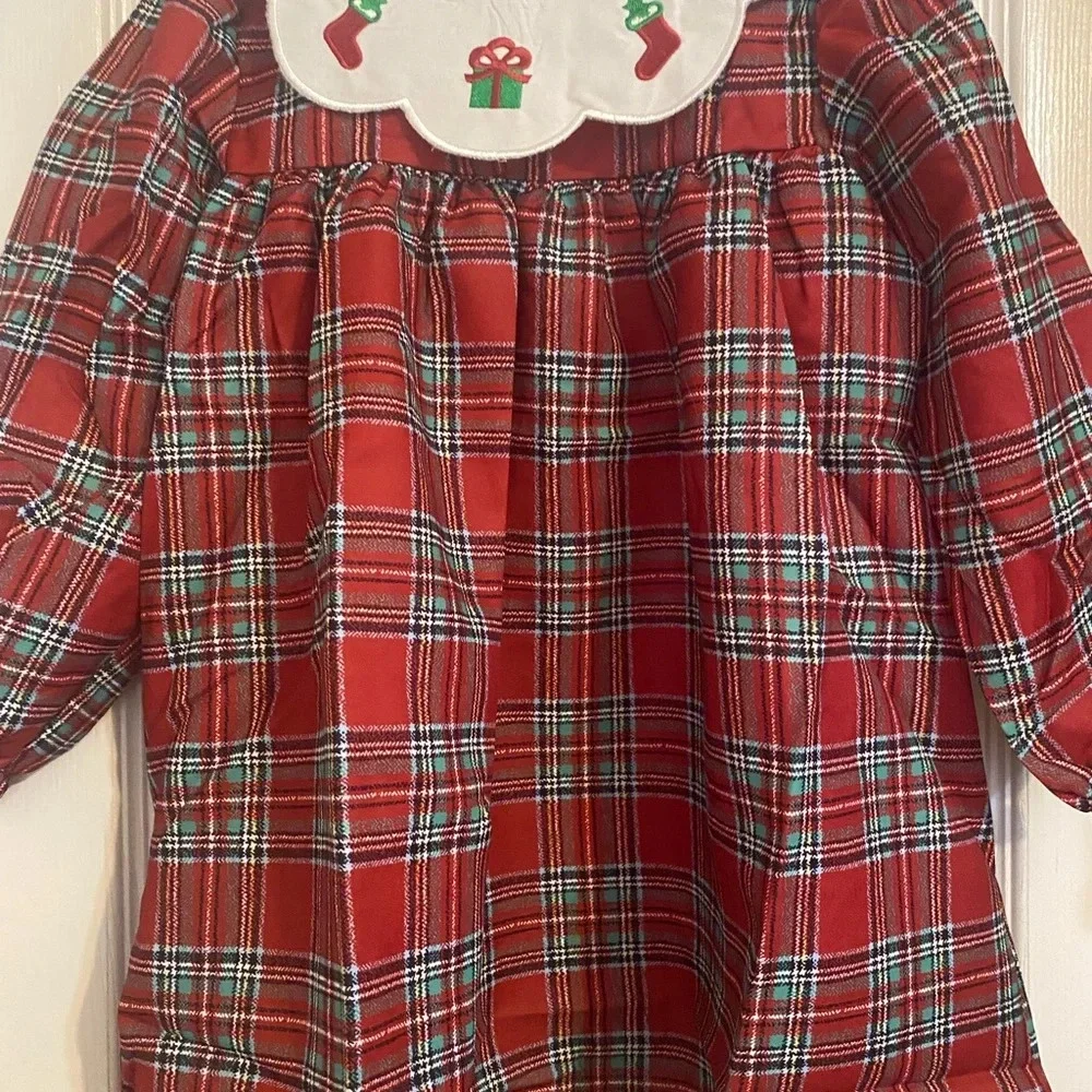 New Plaid Christmas Dress